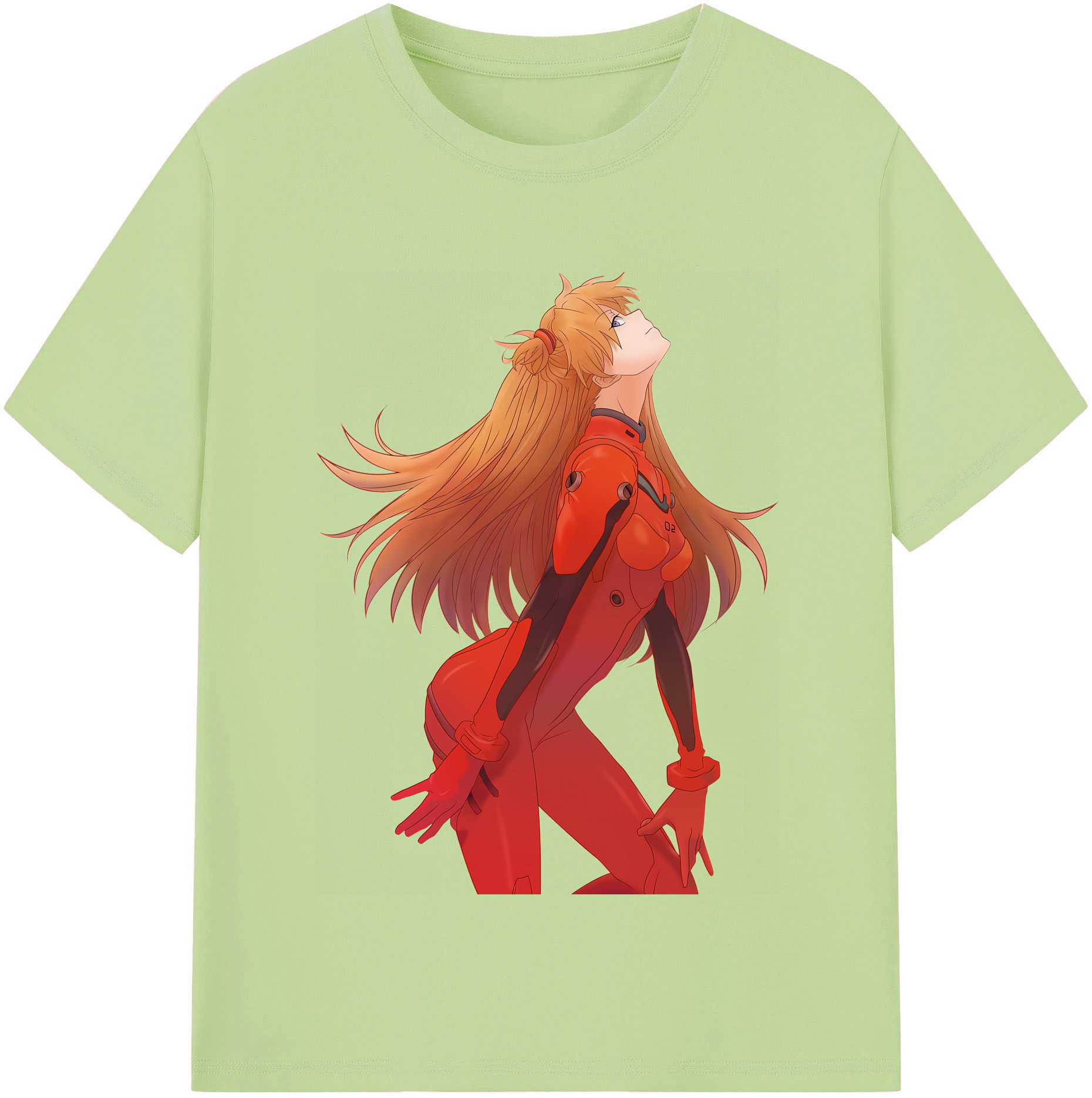 （画像用） EVA 新世紀エヴァンゲリオン 綿100％半袖Tシャツ（フロントプリント）